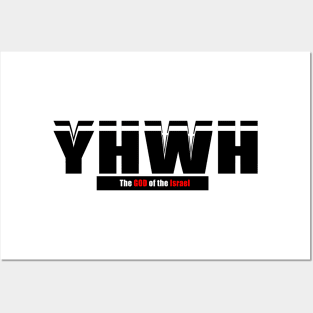 YHWH Posters and Art